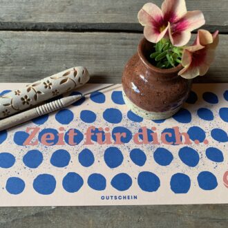 Gutschein - verschenke Kreativität und das Erlebnis, etwas Eigenes zu erschaffen...